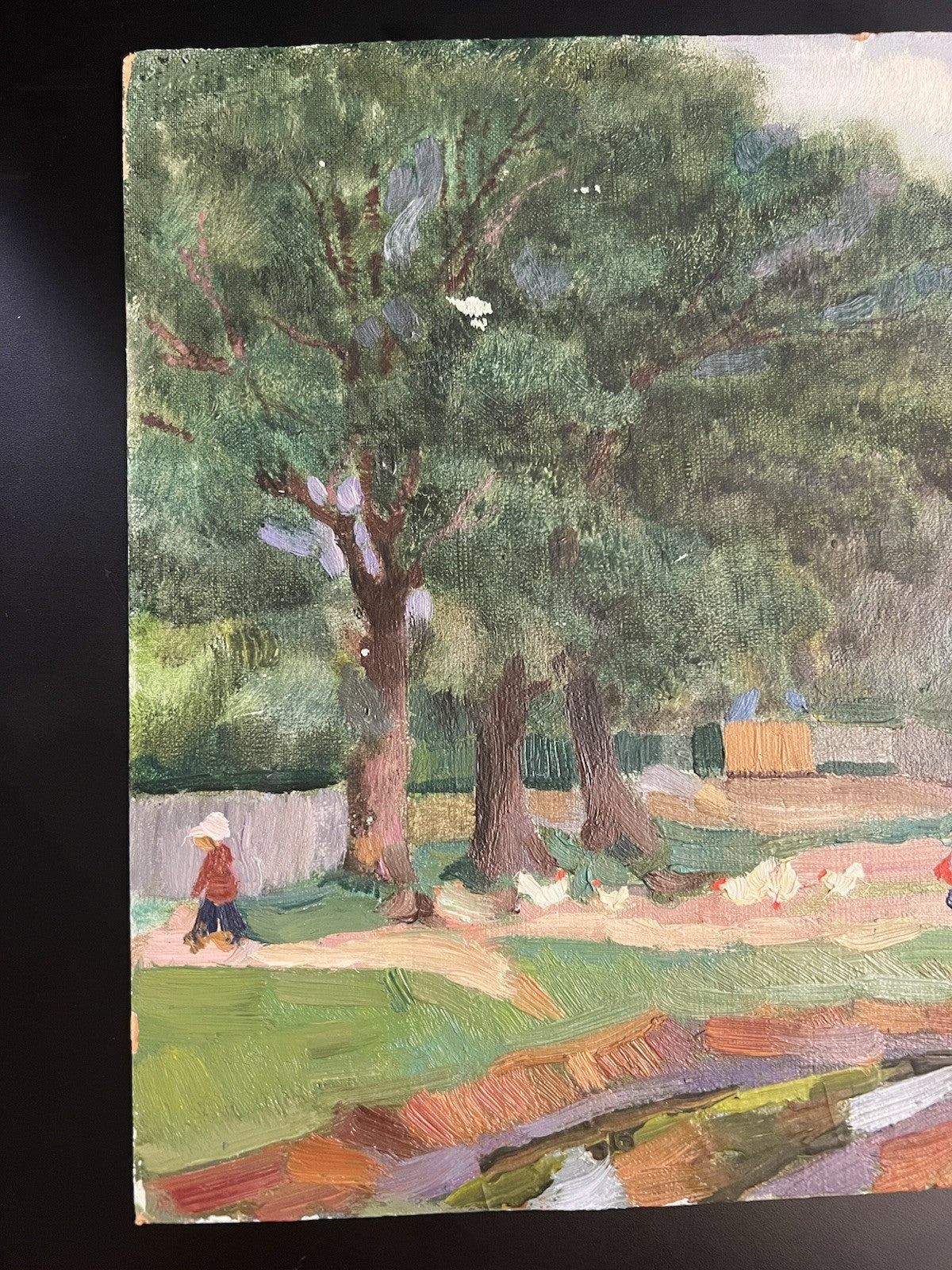 Oil Painting On Board By V. V. Kolesnik. 1981