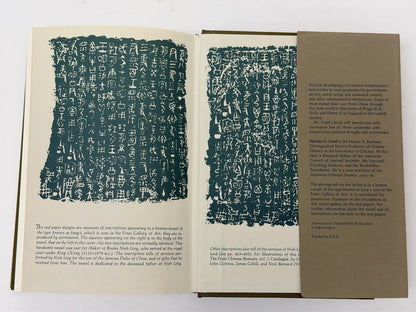 Origins of Statecraft in China Vol 1 Herrlee Creel 1970s Univ Chicago Press HC