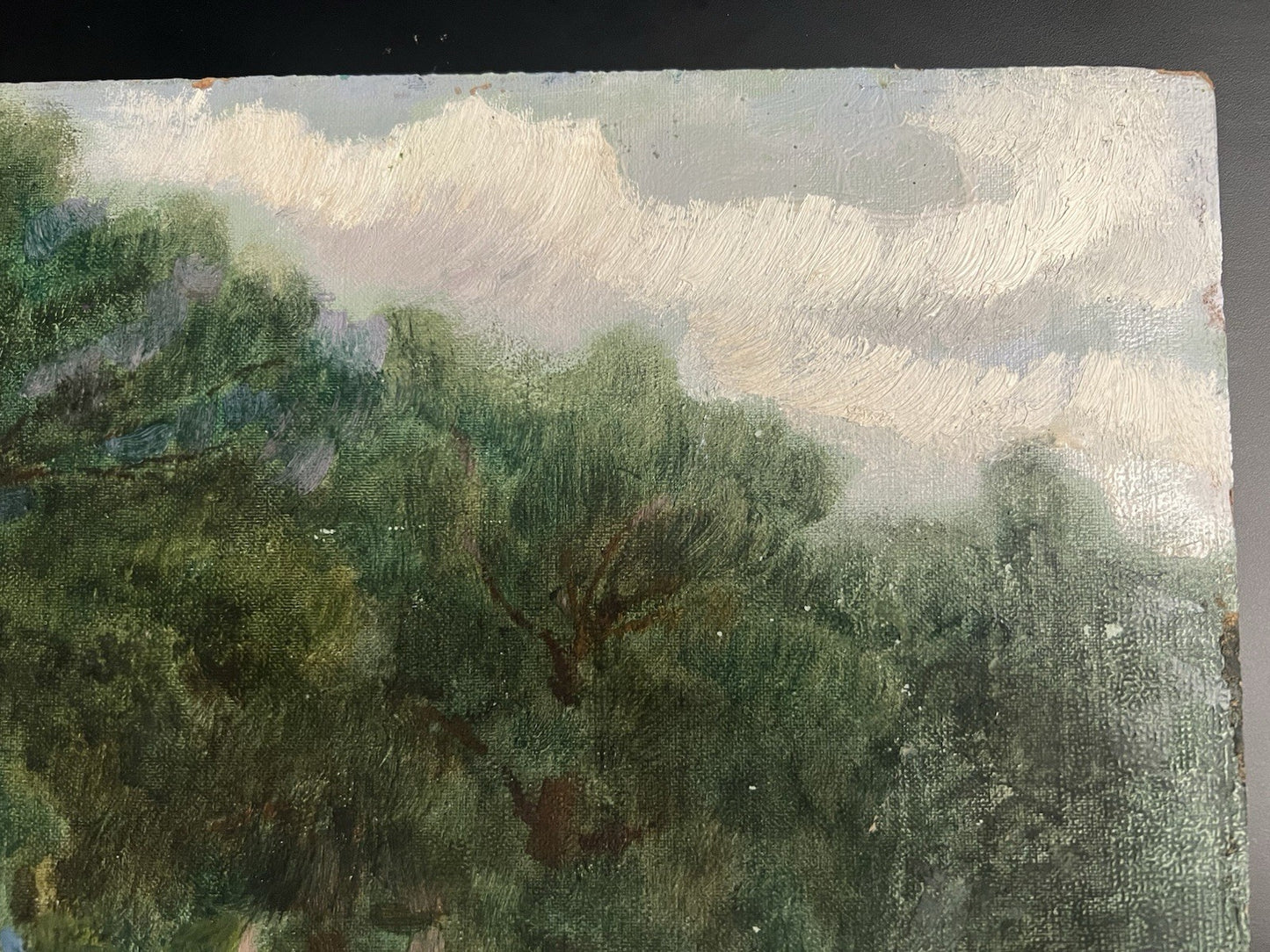 Oil Painting On Board By V. V. Kolesnik. 1981