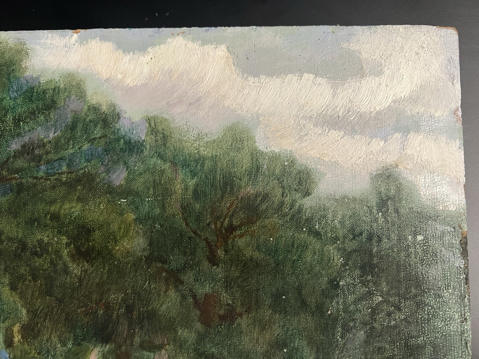 Oil Painting On Board By V. V. Kolesnik. 1981